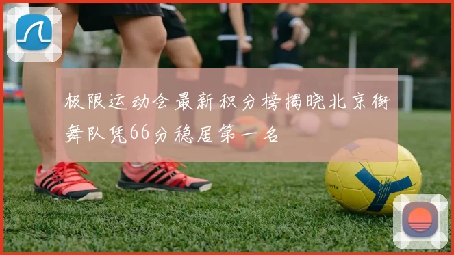 极限运动会最新积分榜揭晓北京街舞队凭66分稳居第一名